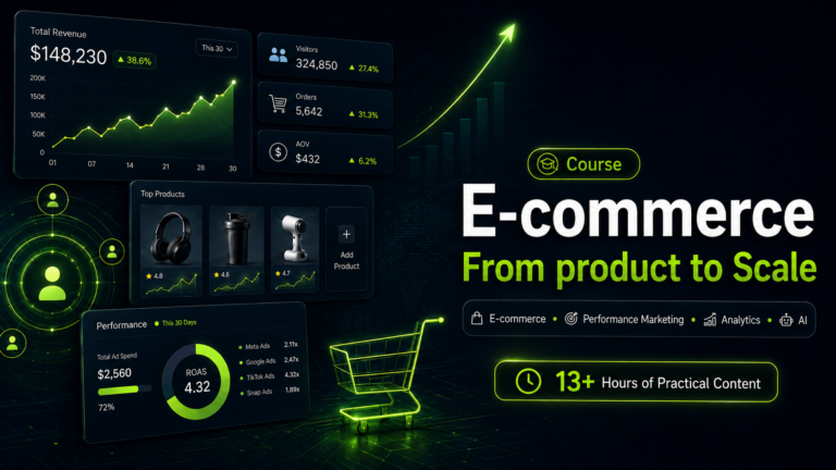 E-commerce From product to Scale